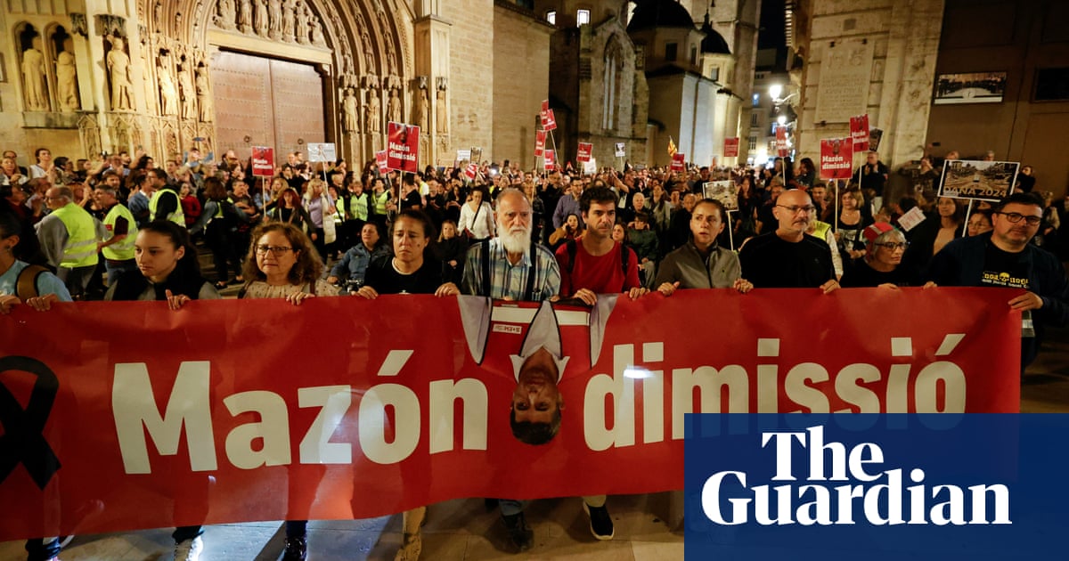 Thousands call for Valencia’s leader to resign over deadly floods response | Spain