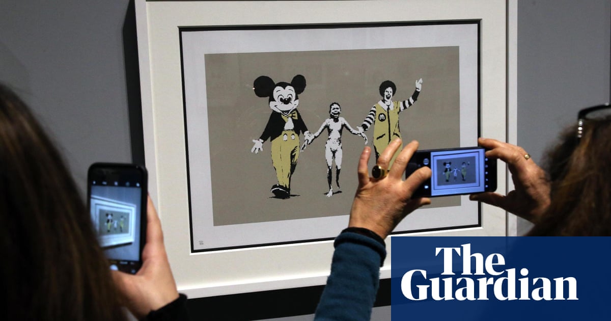 Huge crime network forging Banksy, Warhol and Picasso uncovered in Italy | Italy