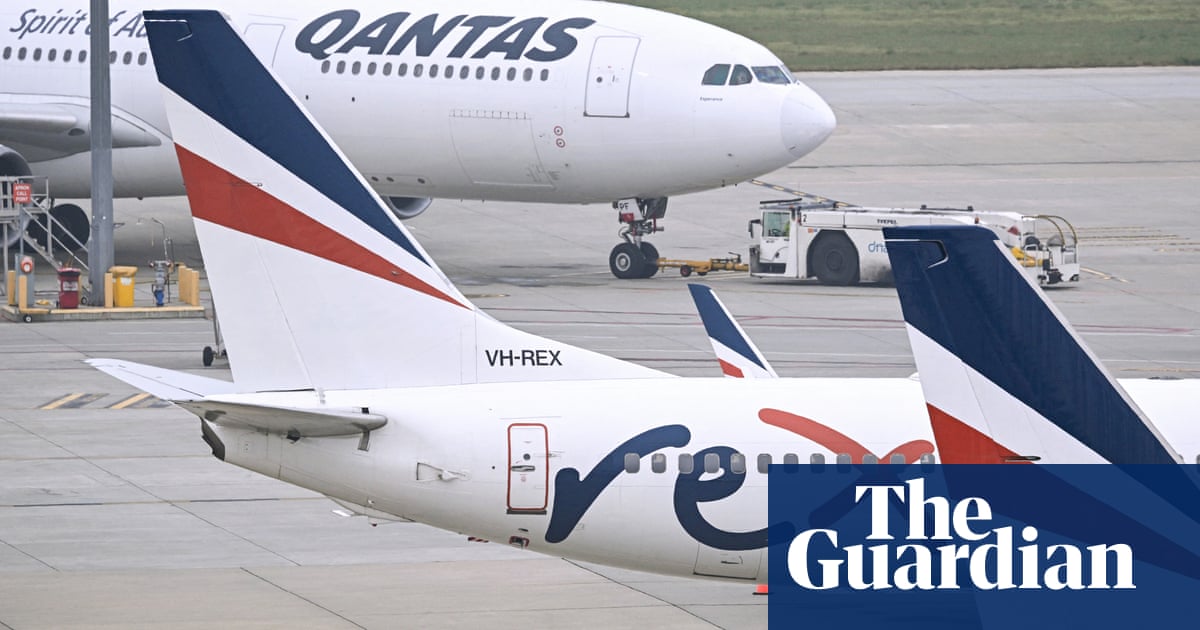 Domestic airfares surge by 13% following collapse of Rex flights between capital cities | Airline industry