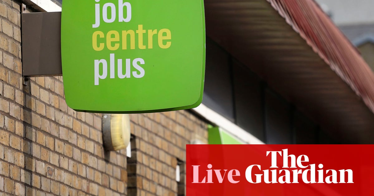 UK unemployment rises while regular wage growth slows; bitcoin breaks $89,000 – business live | Business