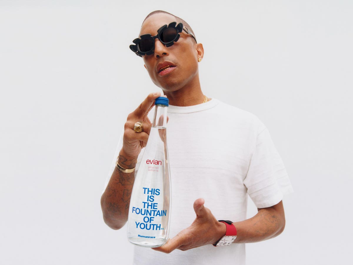 Pharrell Williams And Humanrace Join Evian For “The Fountain Of Youth”