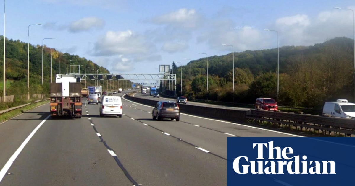 Girl who died after fleeing police vehicle on M5 was under arrest, inquest told | UK news