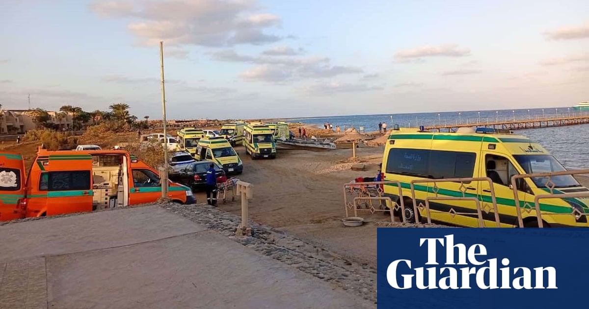 Four bodies recovered from capsized tourist boat in Red Sea with nine missing | Egypt