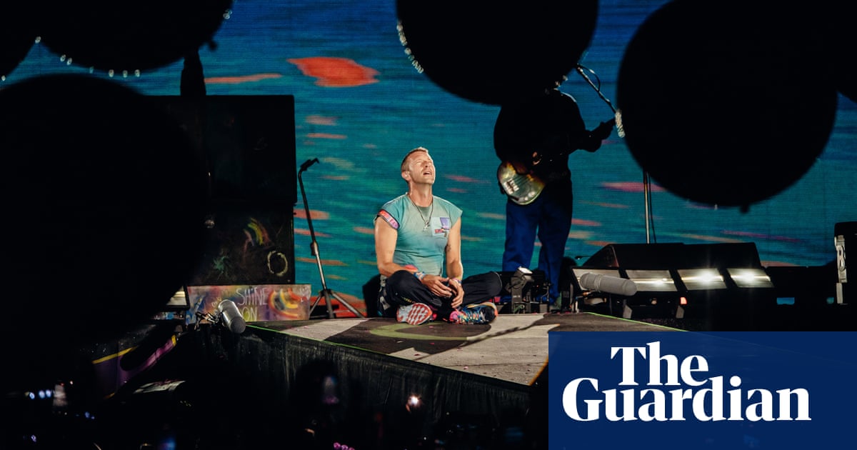 Chris Martin falls through hole in Melbourne stage weeks after Olivia Rodrigo’s mishap | Coldplay