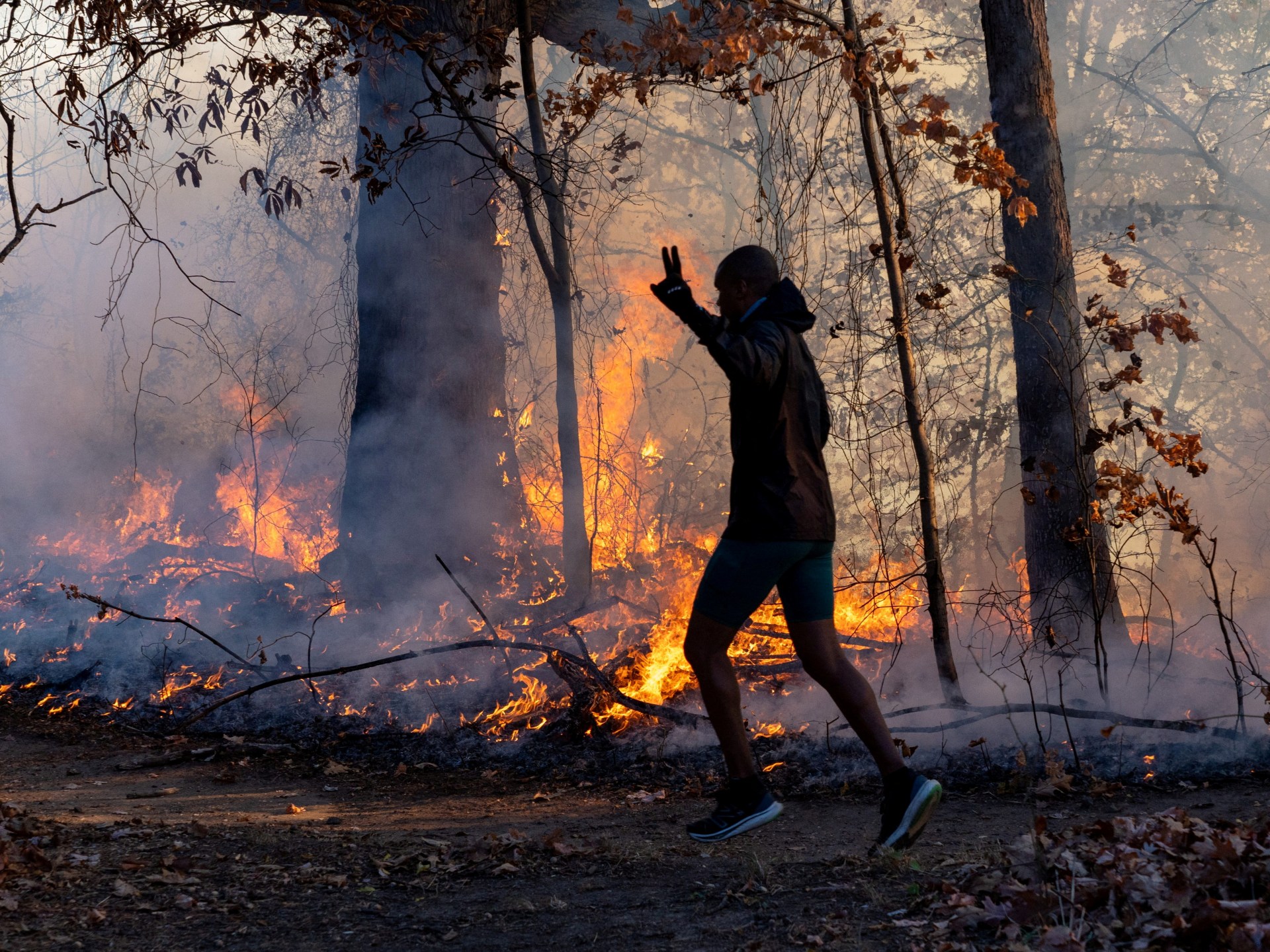 Wildfires spread in New York, New Jersey, prompting health advisories | Environment News