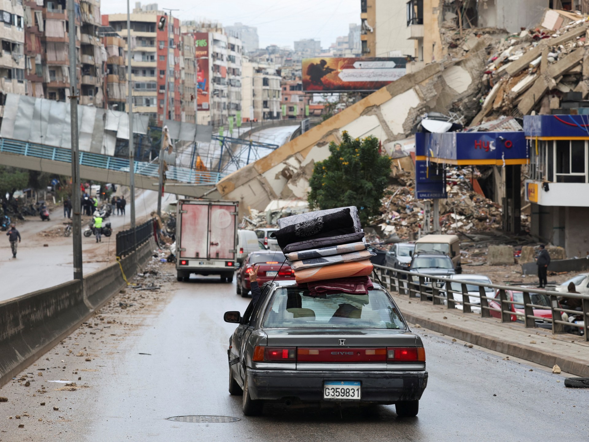 Displaced returning to southern Lebanon amid hopes ceasefire will hold | Israel attacks Lebanon News