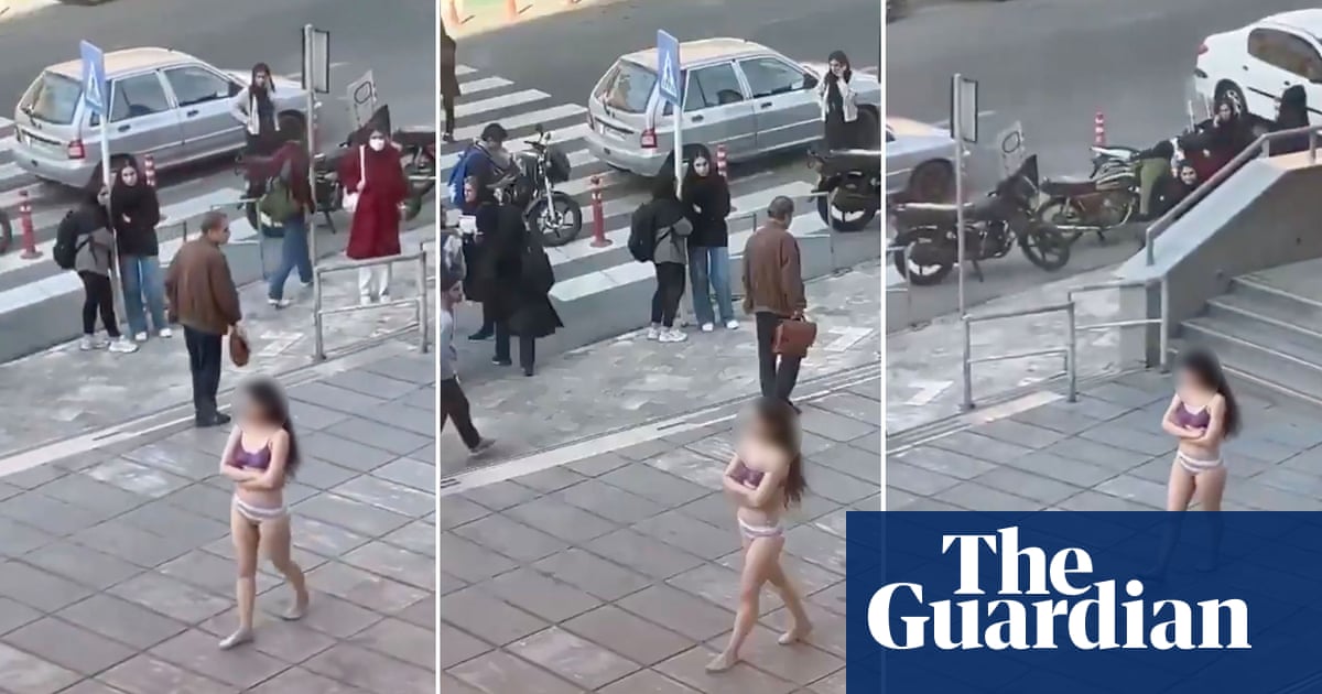 Woman arrested in Iran after stripping during anti-harassment protest | Iran