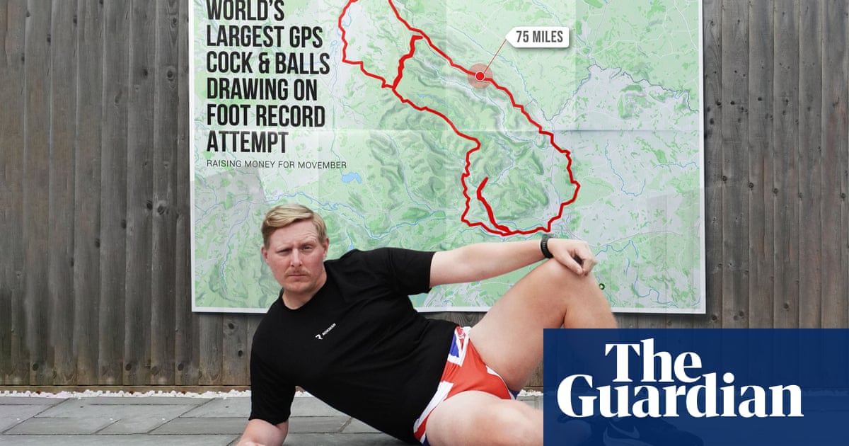 World’s largest GPS penis traced across Bannau Brycheiniog for charity | Wales