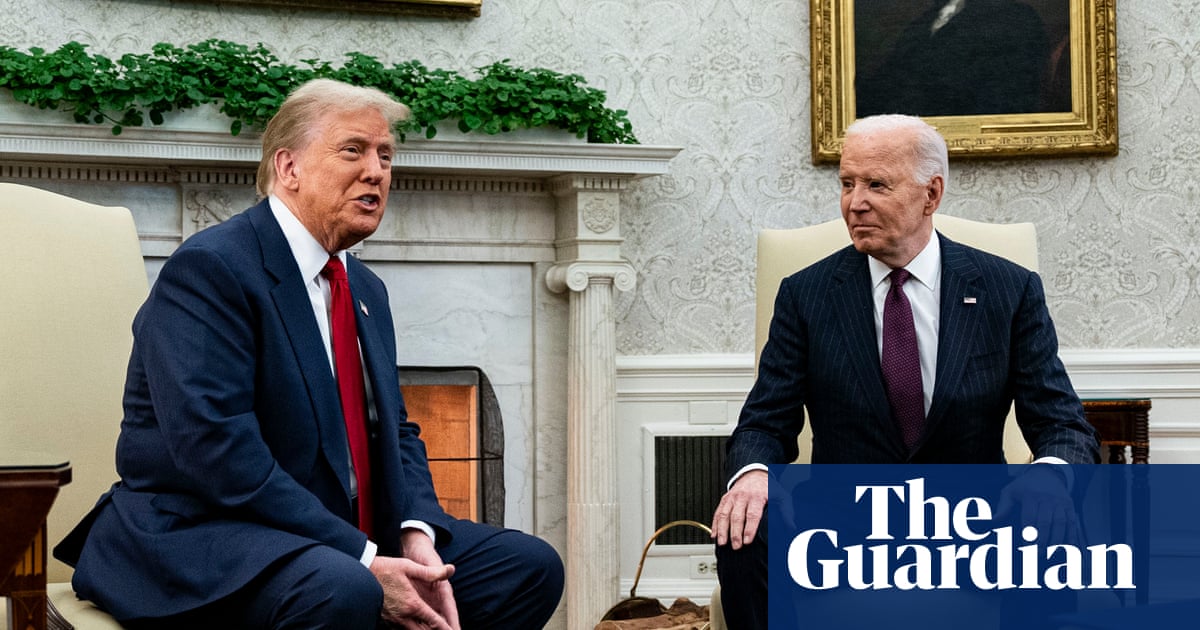 Trump meets with Biden and promises ‘smooth as it can get’ transfer of power | Donald Trump