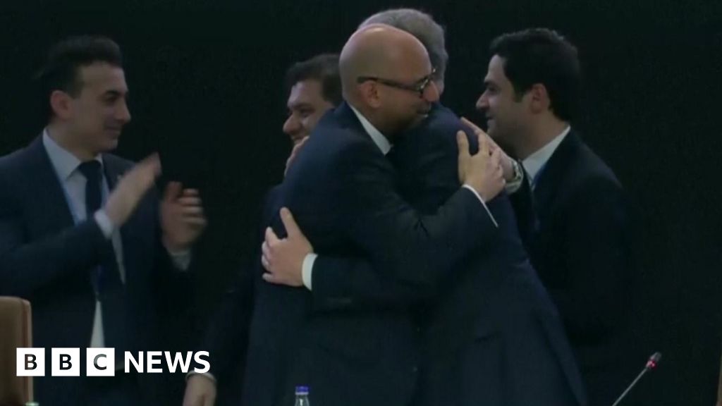 Standing ovation as long awaited climate finance deal agreed