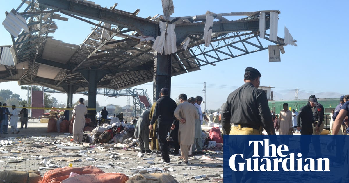 Bomb blast at Pakistan train station kills at least 24 | Pakistan