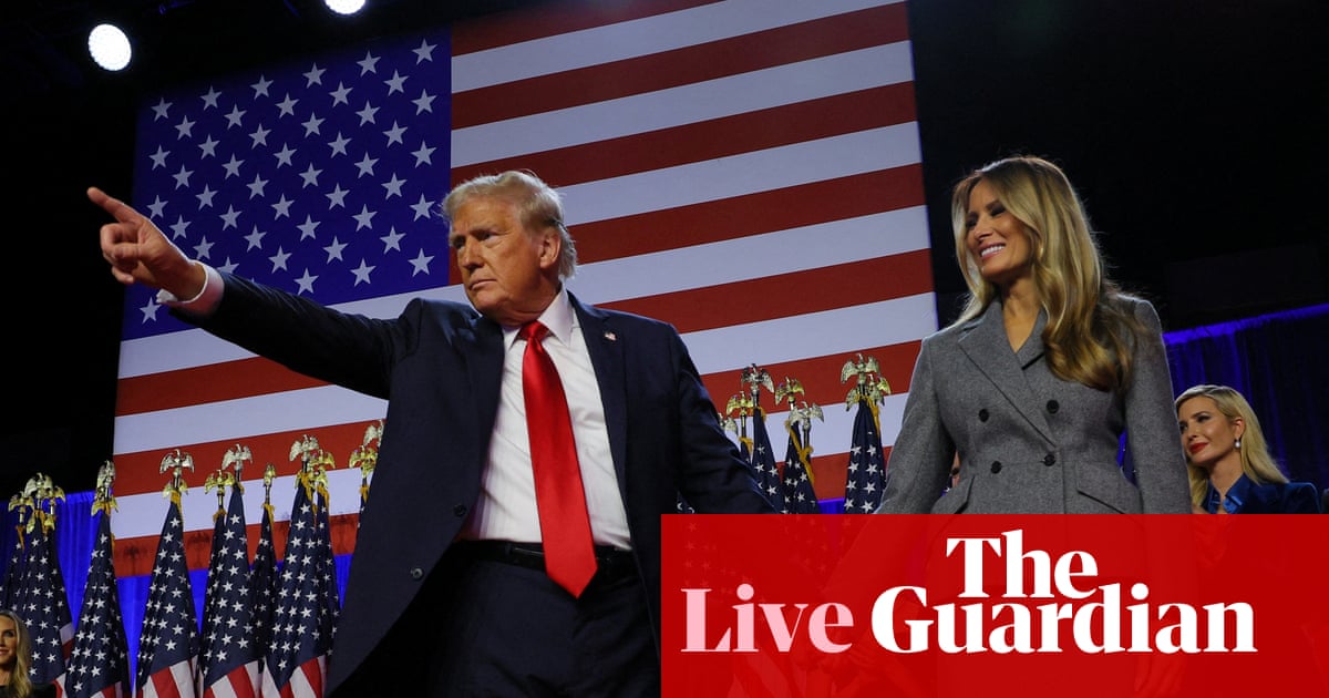 US election 2024 live: Donald Trump defeats Kamala Harris to win historic second term as president | US elections 2024