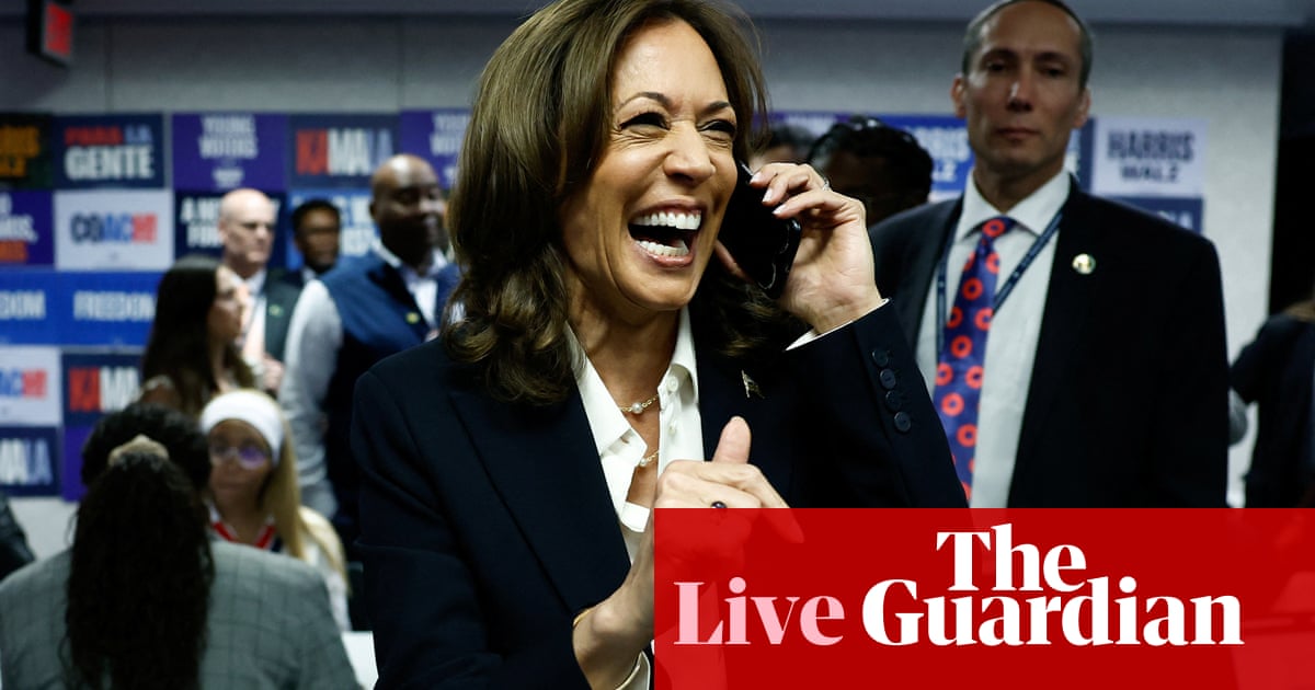 US election 2024 live: voting enters final hours as Harris and Trump vie to win presidency | US elections 2024