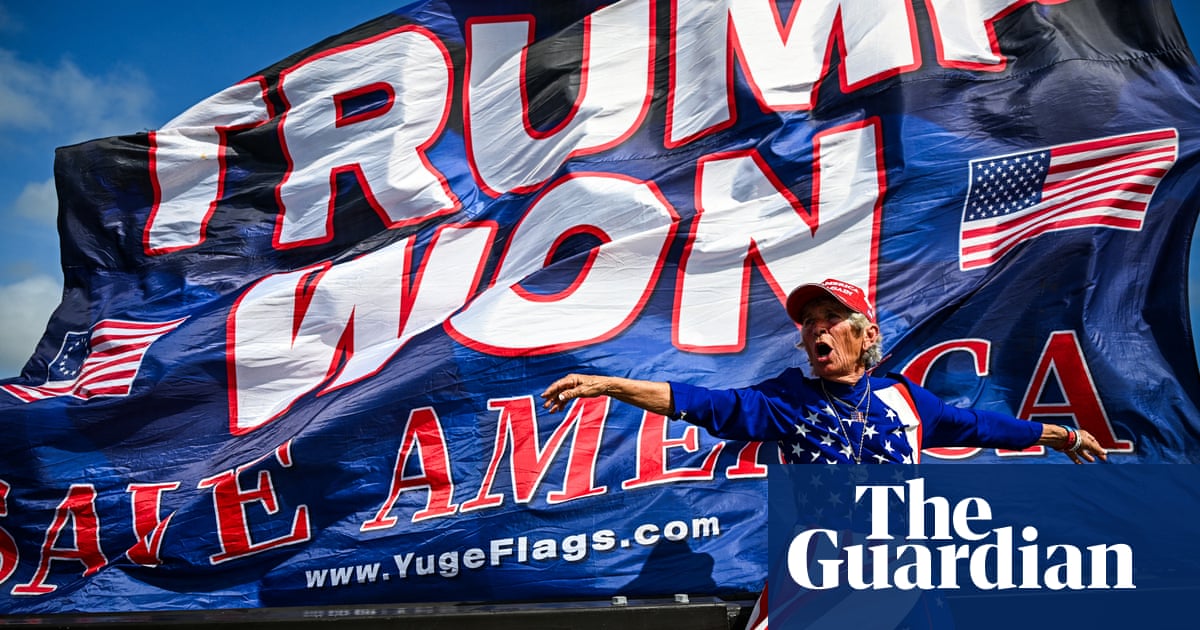 Democrats confront fact that Trump’s dark vision prevailed as result sinks in | US elections 2024