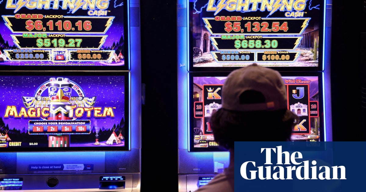 NSW pokies club promoted rewards scheme on first day of gambling harm awareness week, emails show | Gambling