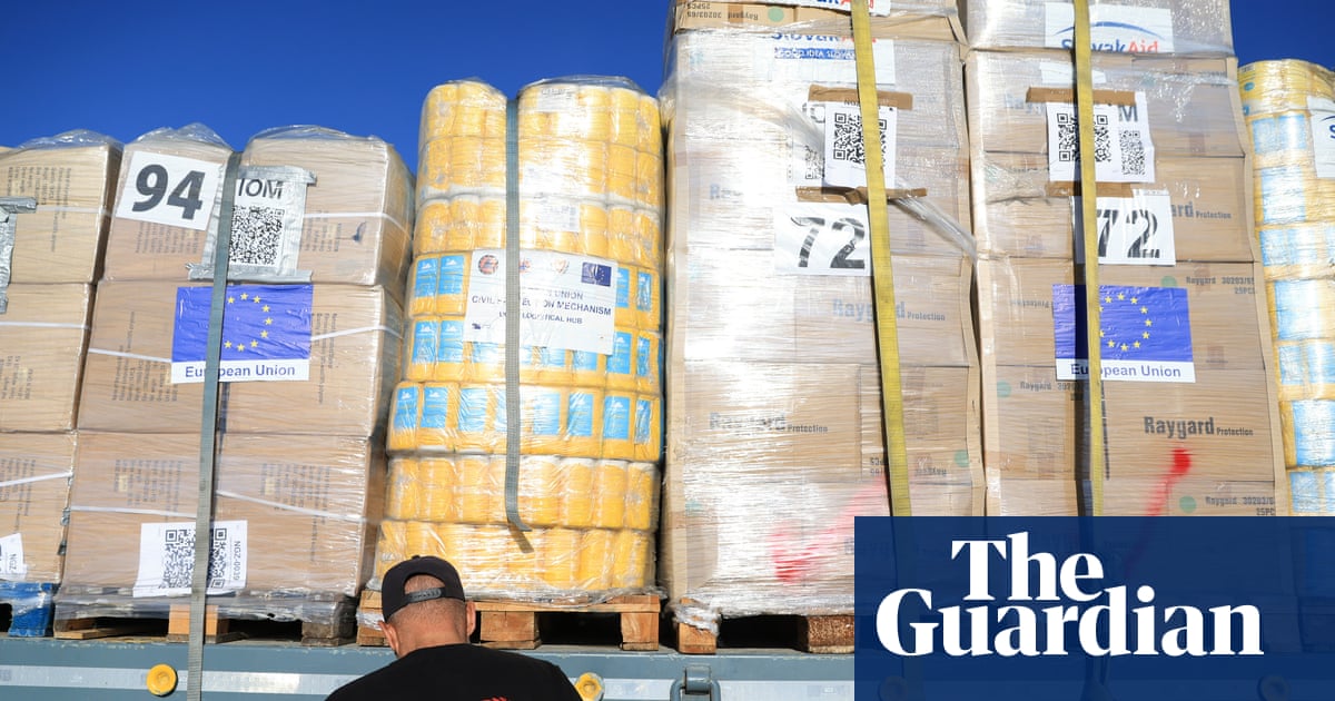 Aid to Gaza falls to lowest level in 11 months despite US ultimatum to Israel | Israel-Gaza war