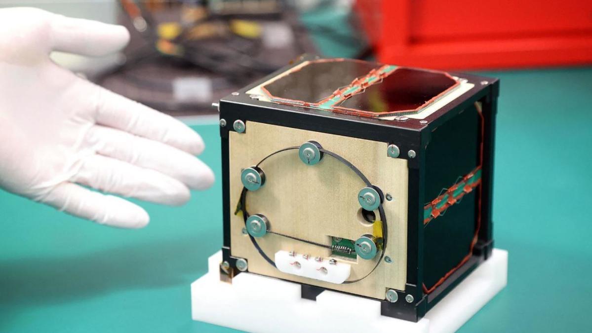 World's first wood-panelled satellite launched into space