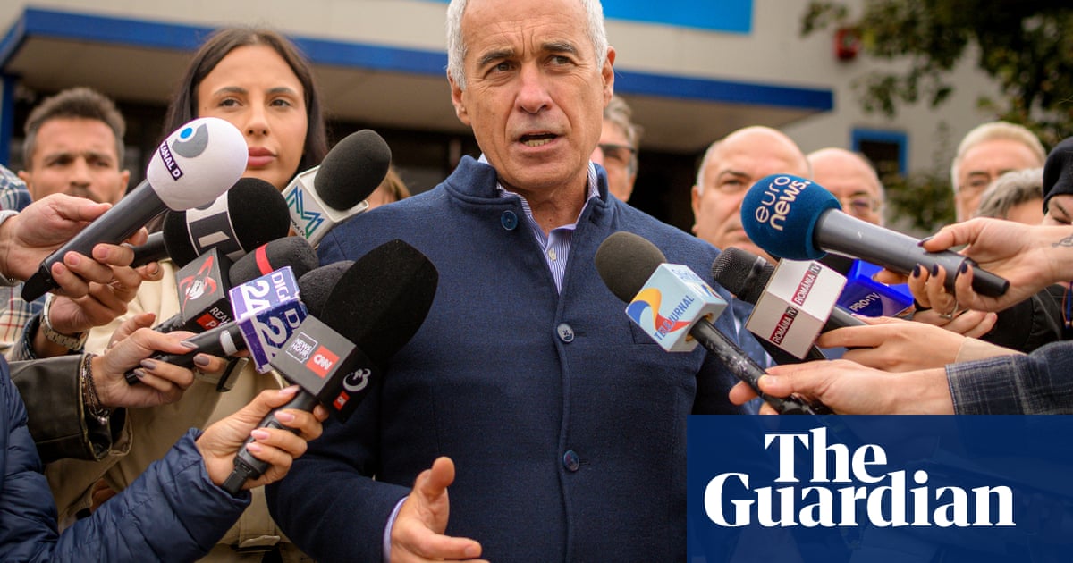 Shock in Romania as hard-right Nato critic Calin Georgescu takes lead in presidential election | Romania