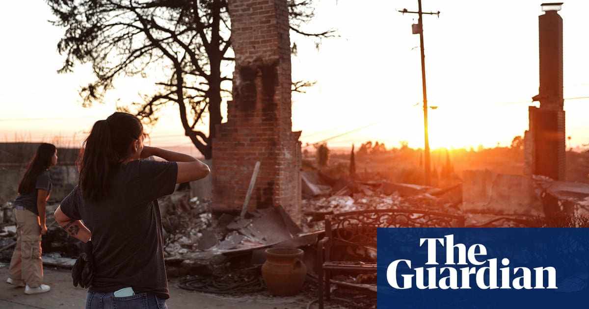 ‘Devastating’: California fire victims return to sift through rubble of homes | California