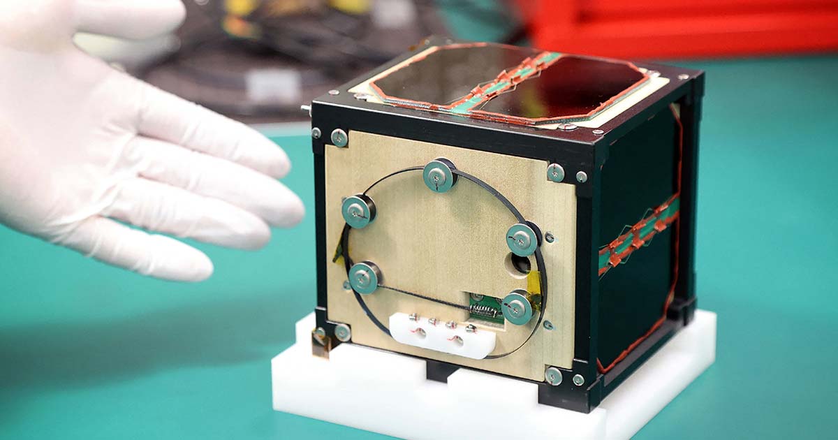 Japan Launches Wooden Satellite