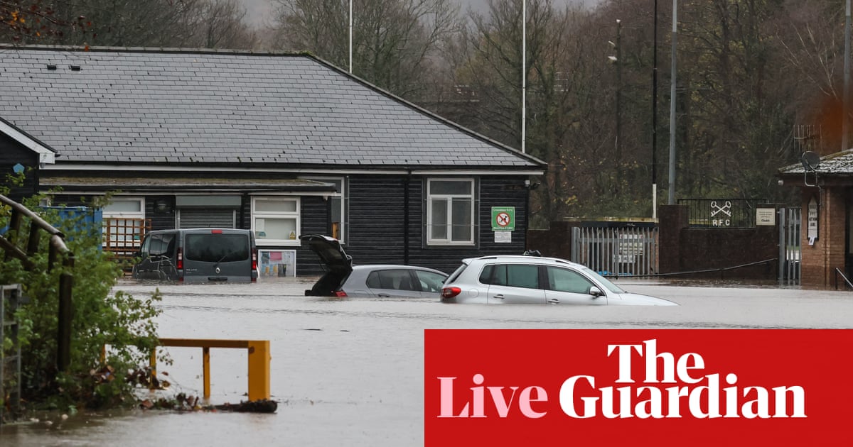 Storm Bert: UK braced for further disruption – live updates | UK weather