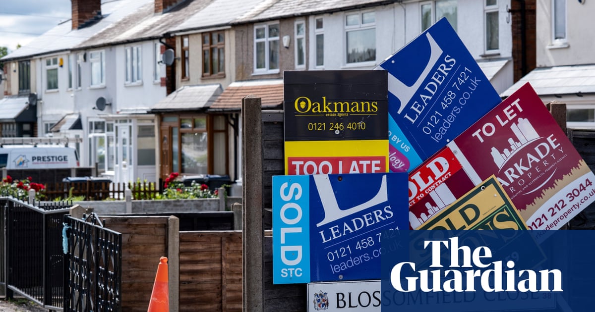 Average asking price for UK home drops by £5,000 in November | Housing market