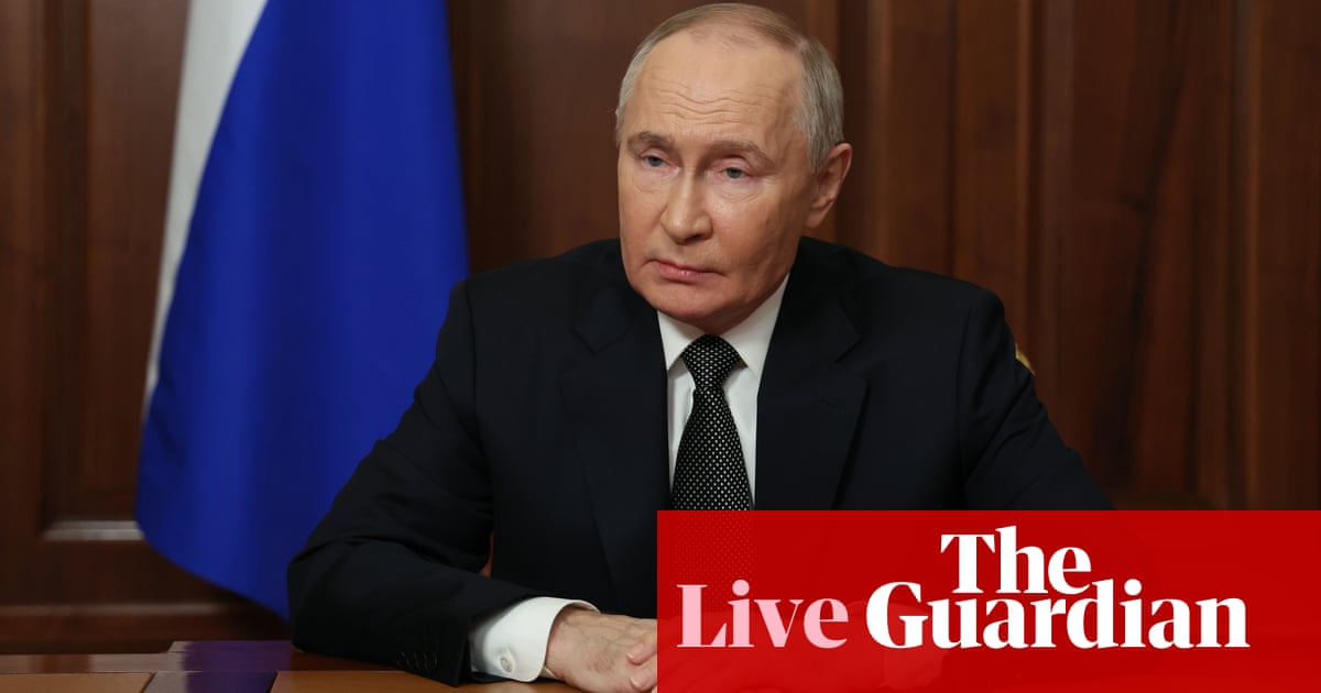 US accuses Putin of ‘escalating at every turn’ after Russian leader blames ‘Nato aggression’ for missile attack – live updates | Russia