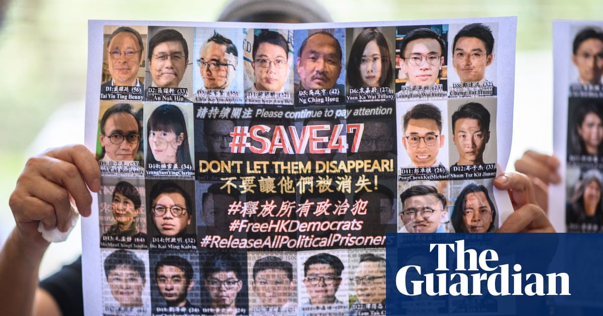 HK47: dozens of pro-democracy activists jailed in Hong Kong’s largest national security trial | Hong Kong