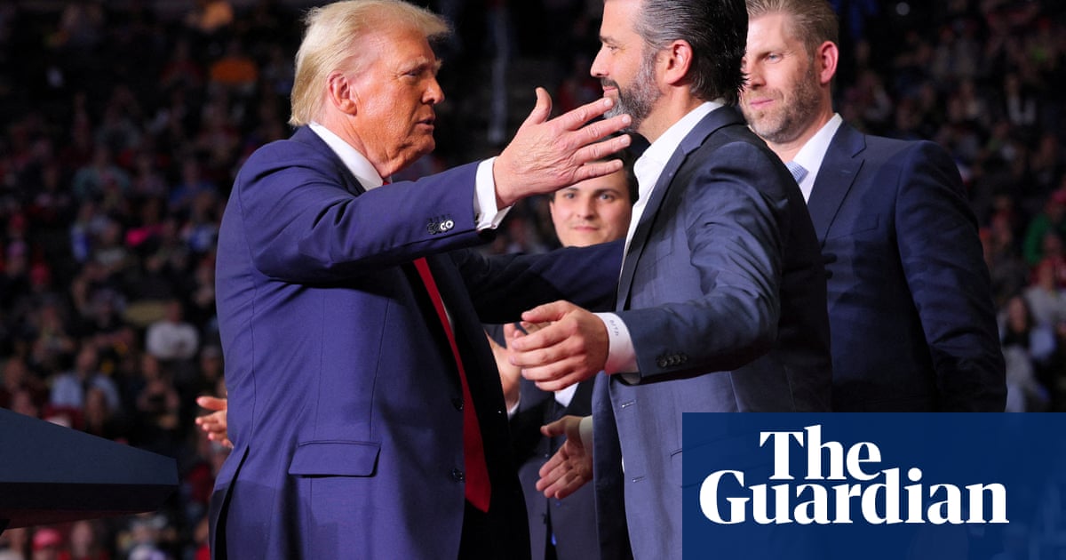 Donald Trump Jr emerges as key voice influencing father’s cabinet picks – report | Trump administration