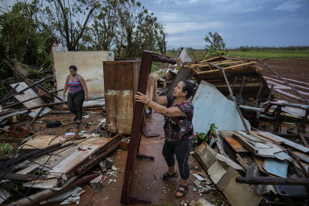 Rafael dissolves into a low pressure system in the Gulf of Mexico after hitting Cuba as a hurricane