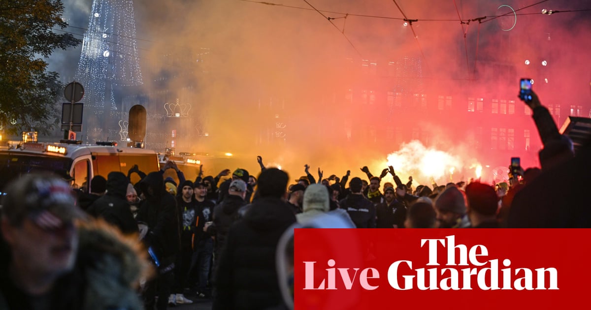 Israel sends rescue planes to Amsterdam after attacks on football fans – Middle East crisis live | Israel