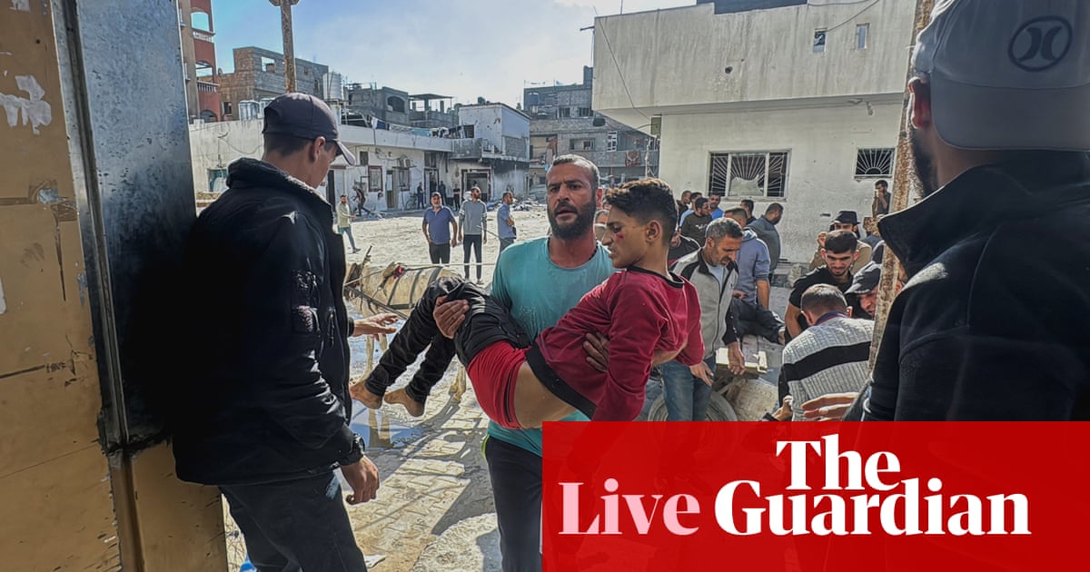 Middle East crisis live: everyone in northern Gaza at ‘imminent risk’ of death, warns Unicef chief | World news