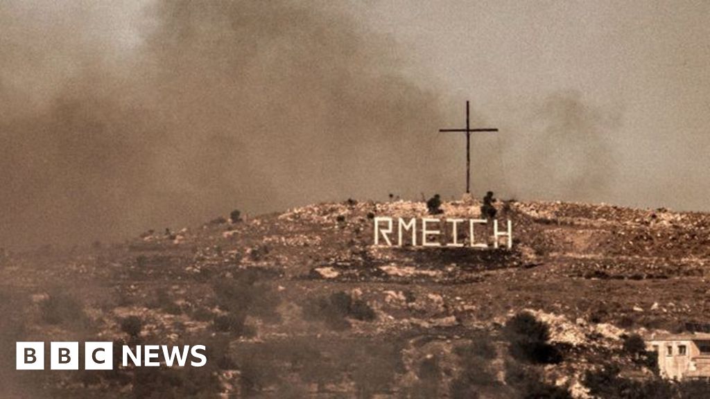 Inside the Lebanese border town that has not been evacuated