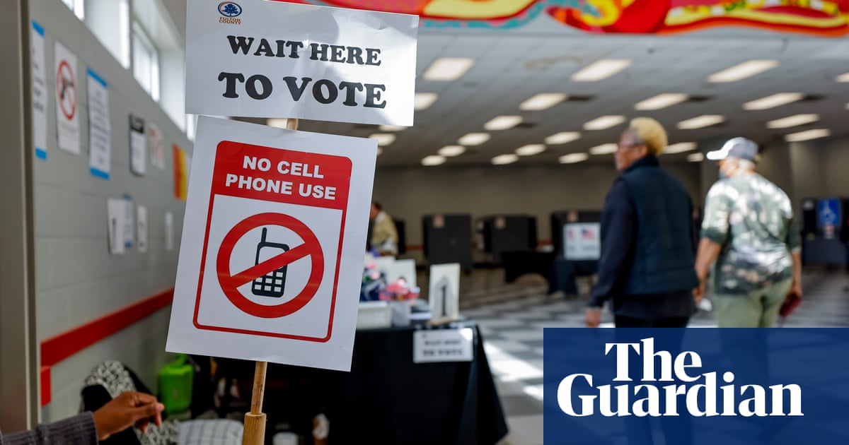 Georgia judge rejects last-ditch Republican attempt to block voting | US elections 2024