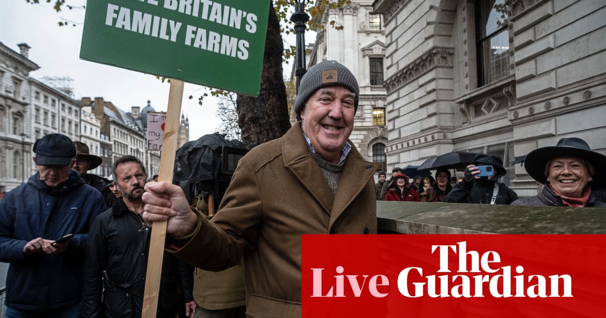 Tories attack BBC for questioning farming lobby’s inheritance tax claims – UK politics live | Politics