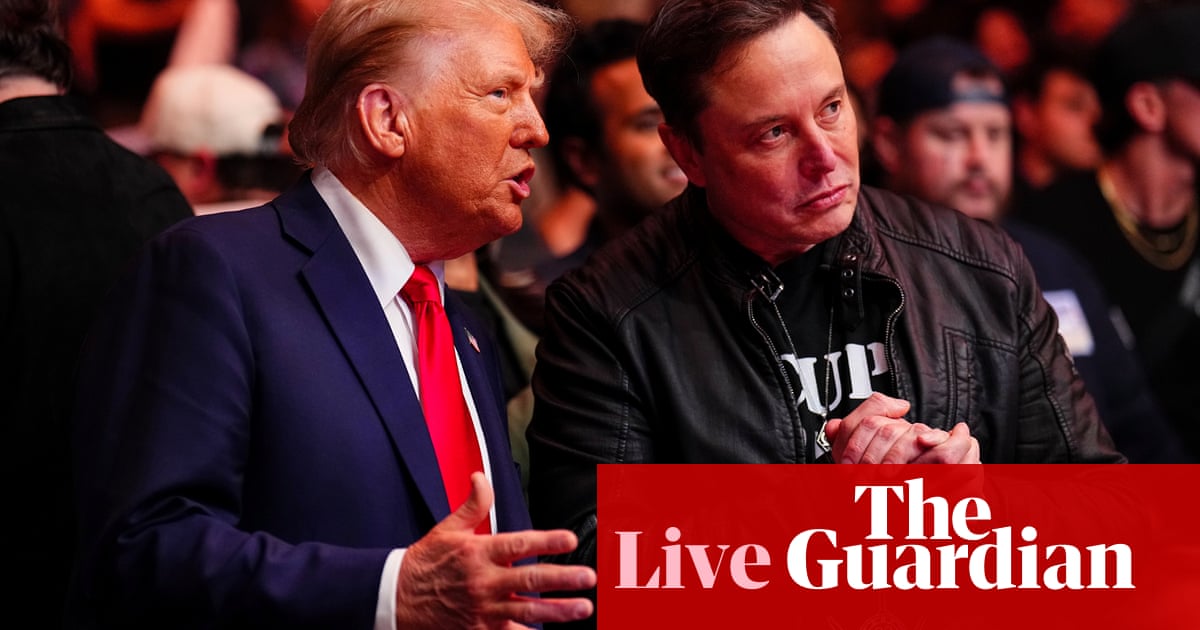 Elon Musk and Trump adviser reportedly clash over cabinet picks – US politics live | Trump administration