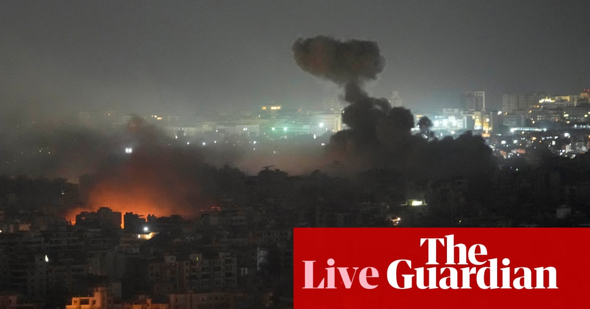 Middle East crisis live: Netanyahu says ability to counter ‘threats’ from Lebanon key to any ceasefire deal | Israel