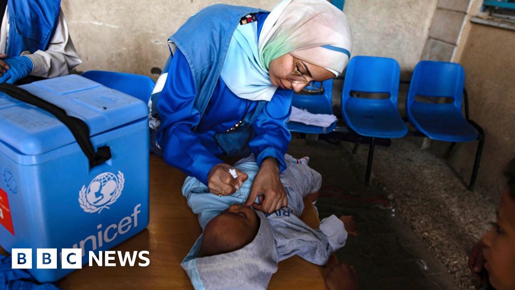 Gaza polio vaccination drive to restart in north of territory