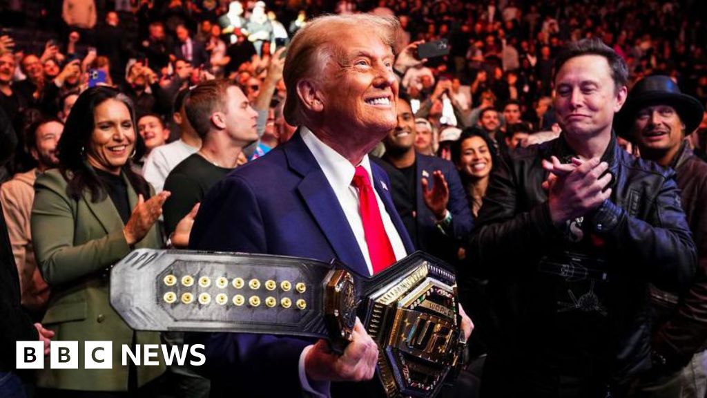 Trump, Musk and new cabinet nominees celebrate at UFC