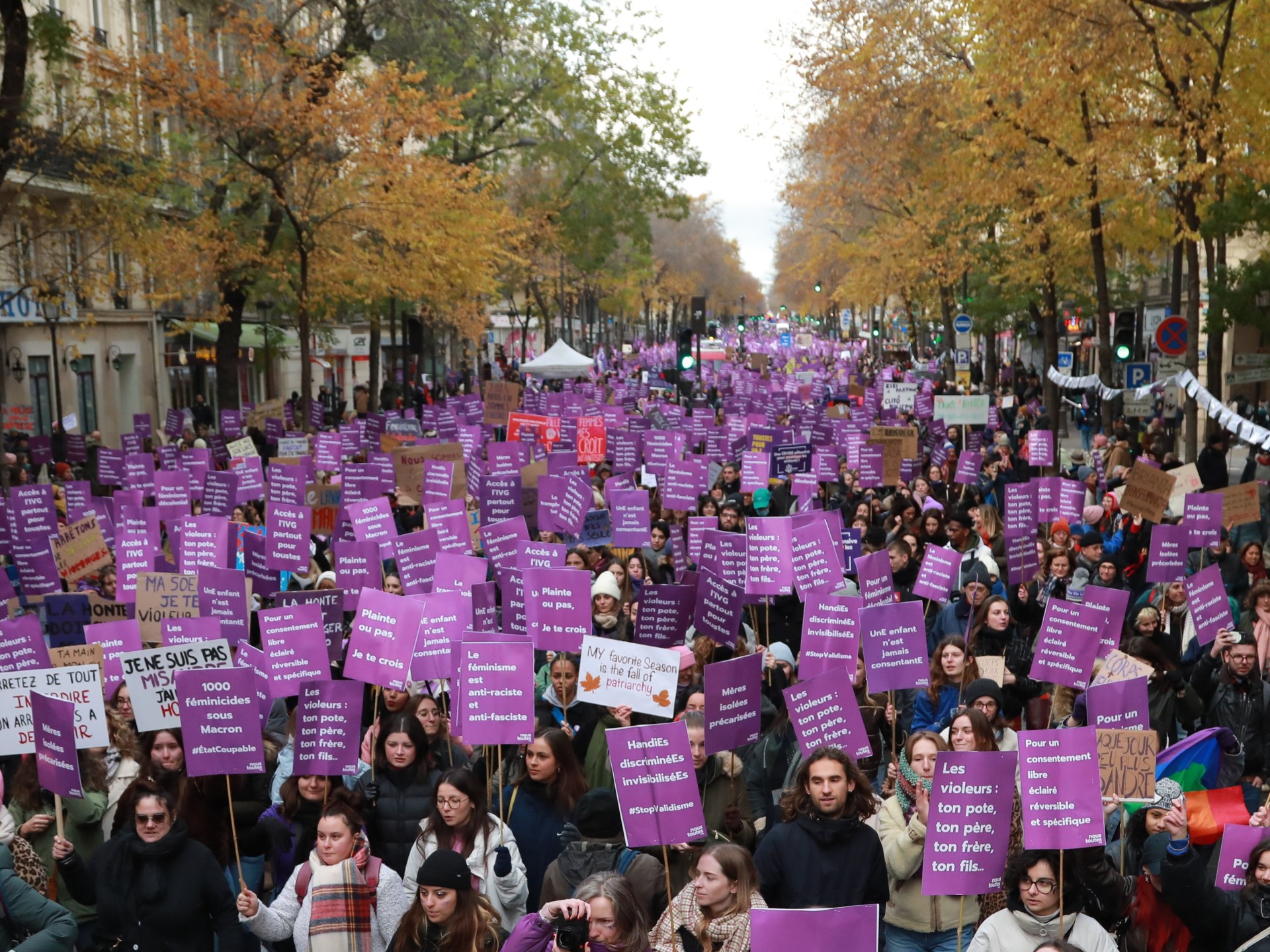 Thousands protest against sexual violence in France | European Union News