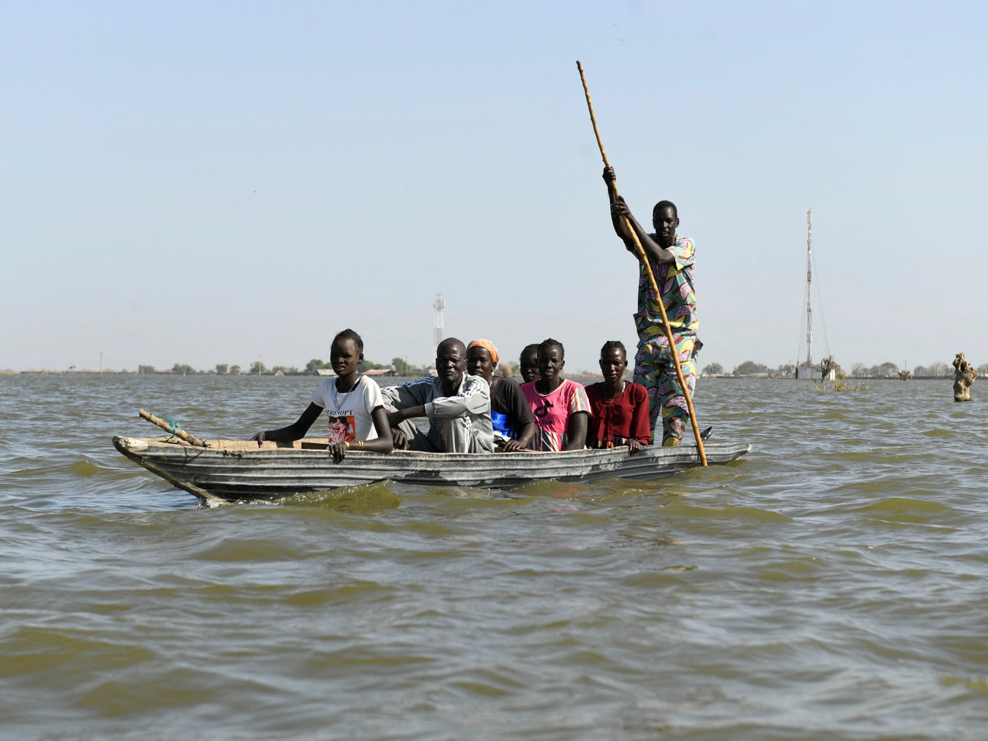 Nearly 380,000 people displaced by South Sudan floods, UN says | Floods News