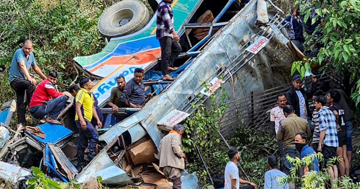 Bus plunges into Himalayan gorge in north India, killing at least 36 people | Transport News