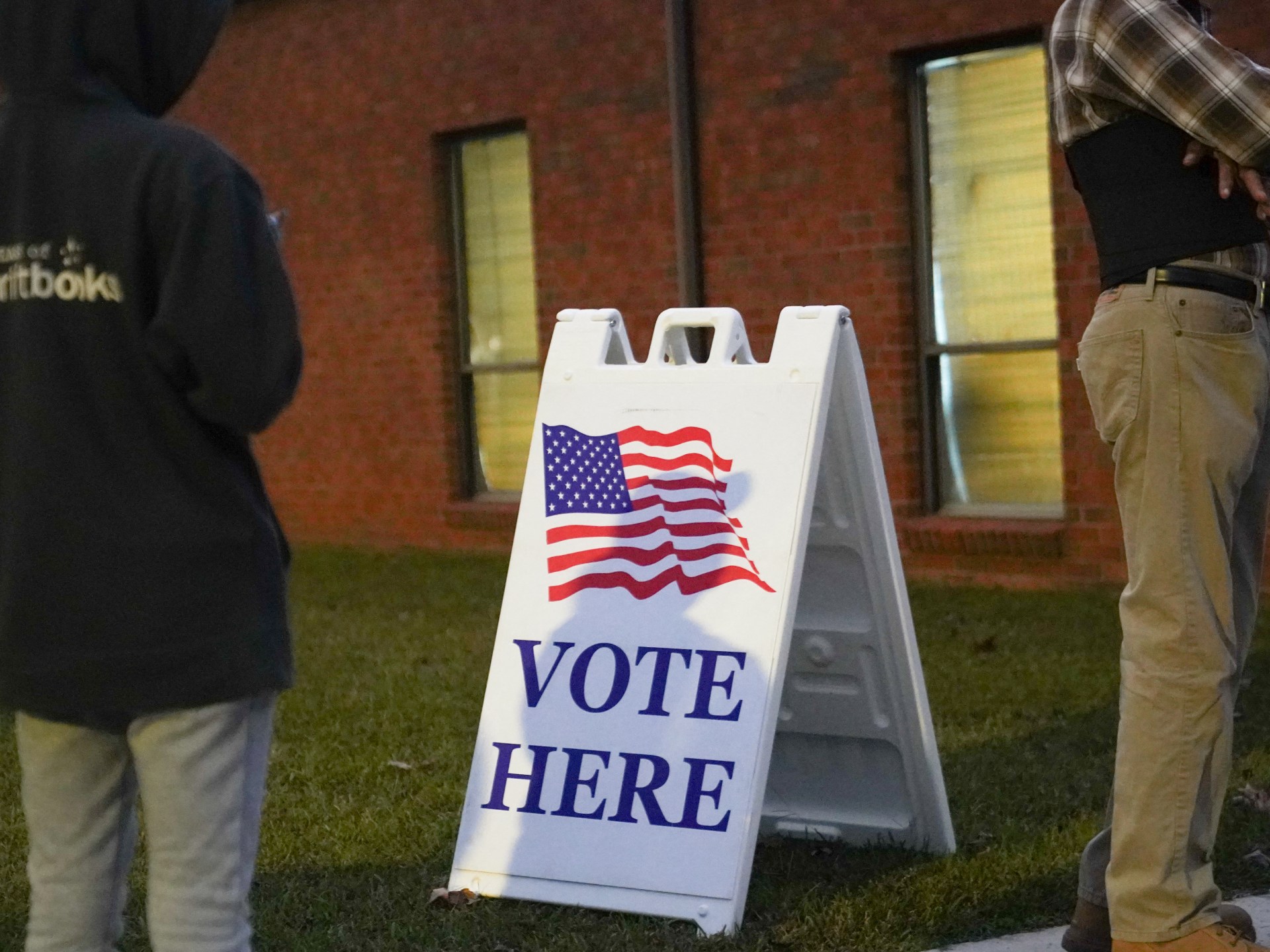 Russia rejects links to bomb scares at polling places in key US states | US Election 2024 News