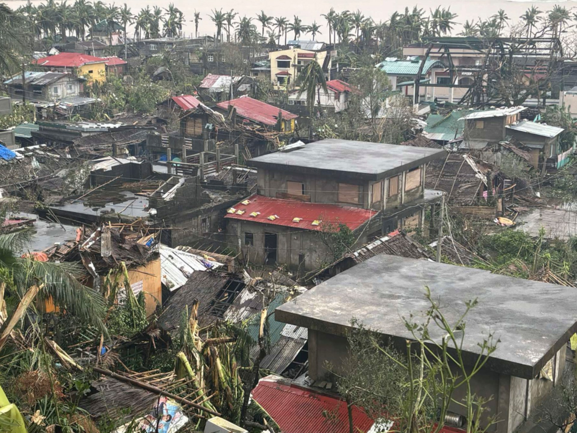 Trail of destruction as Typhoon Man-yi lashes the Philippines | Weather News