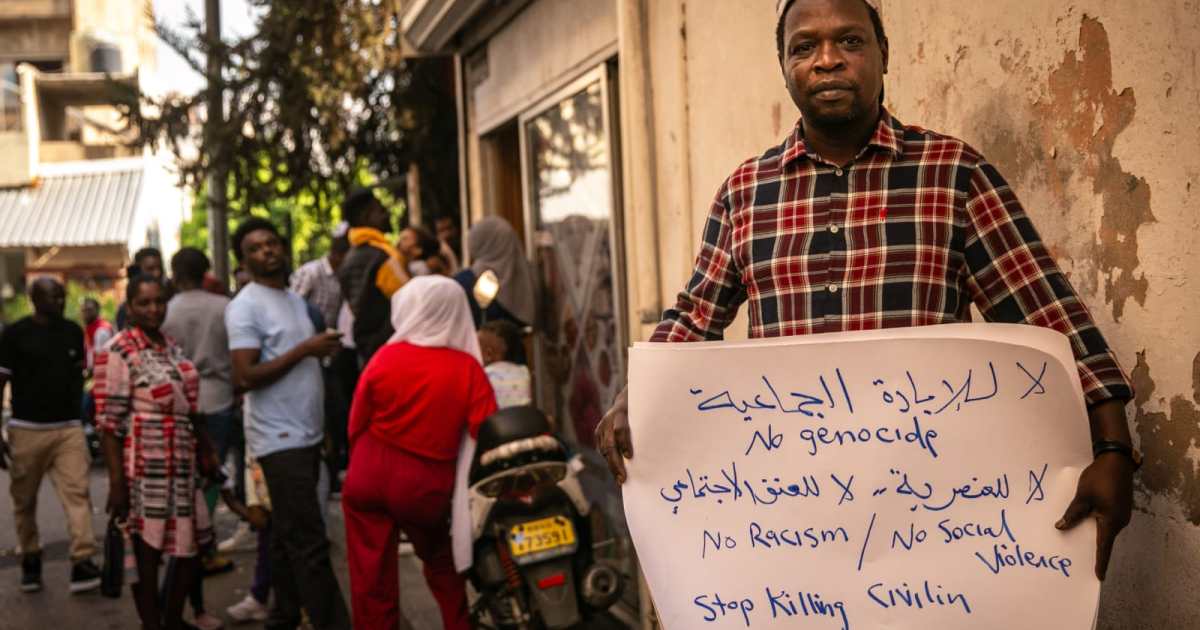 With nowhere else to go, Sudanese refugees in Lebanon plead for evacuation | Israel attacks Lebanon