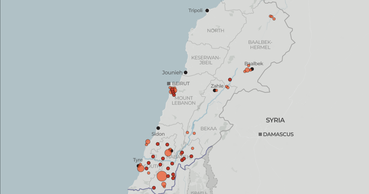 Mapping Israeli attacks on Lebanon’s healthcare system | Israel attacks Lebanon News