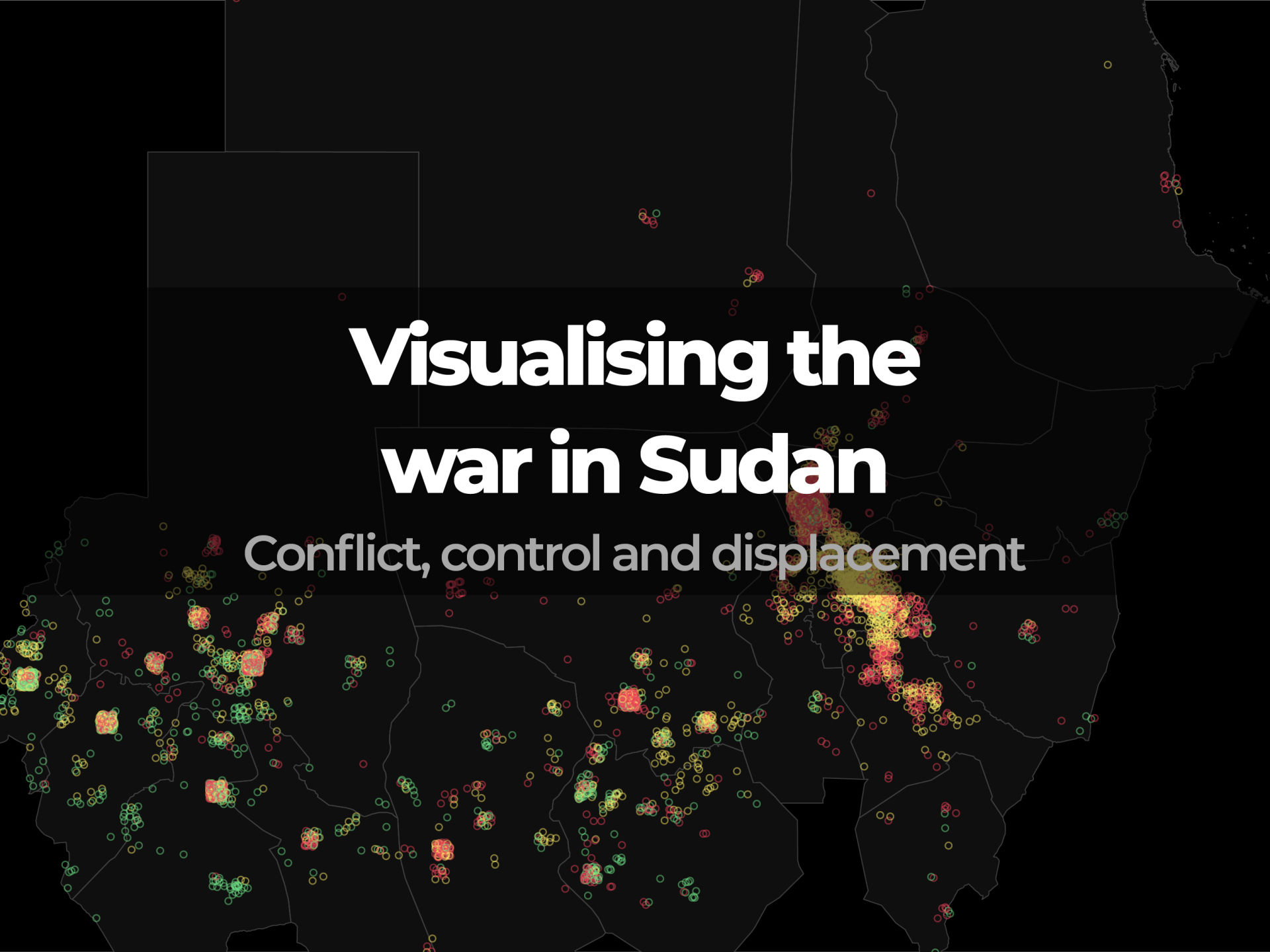 Visualising the war in Sudan: Conflict, control and displacement | Sudan war News