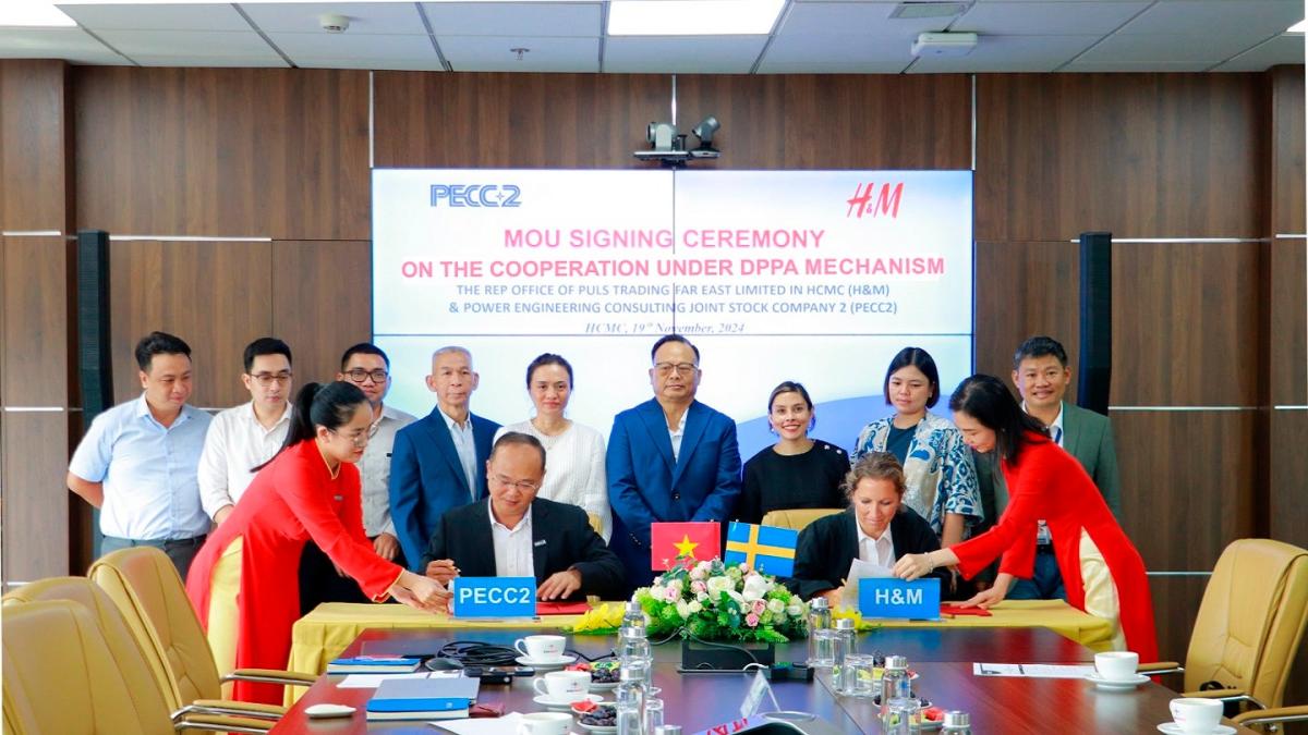 H&M ‘first’ to sign deal under DPPA for green energy in Vietnam