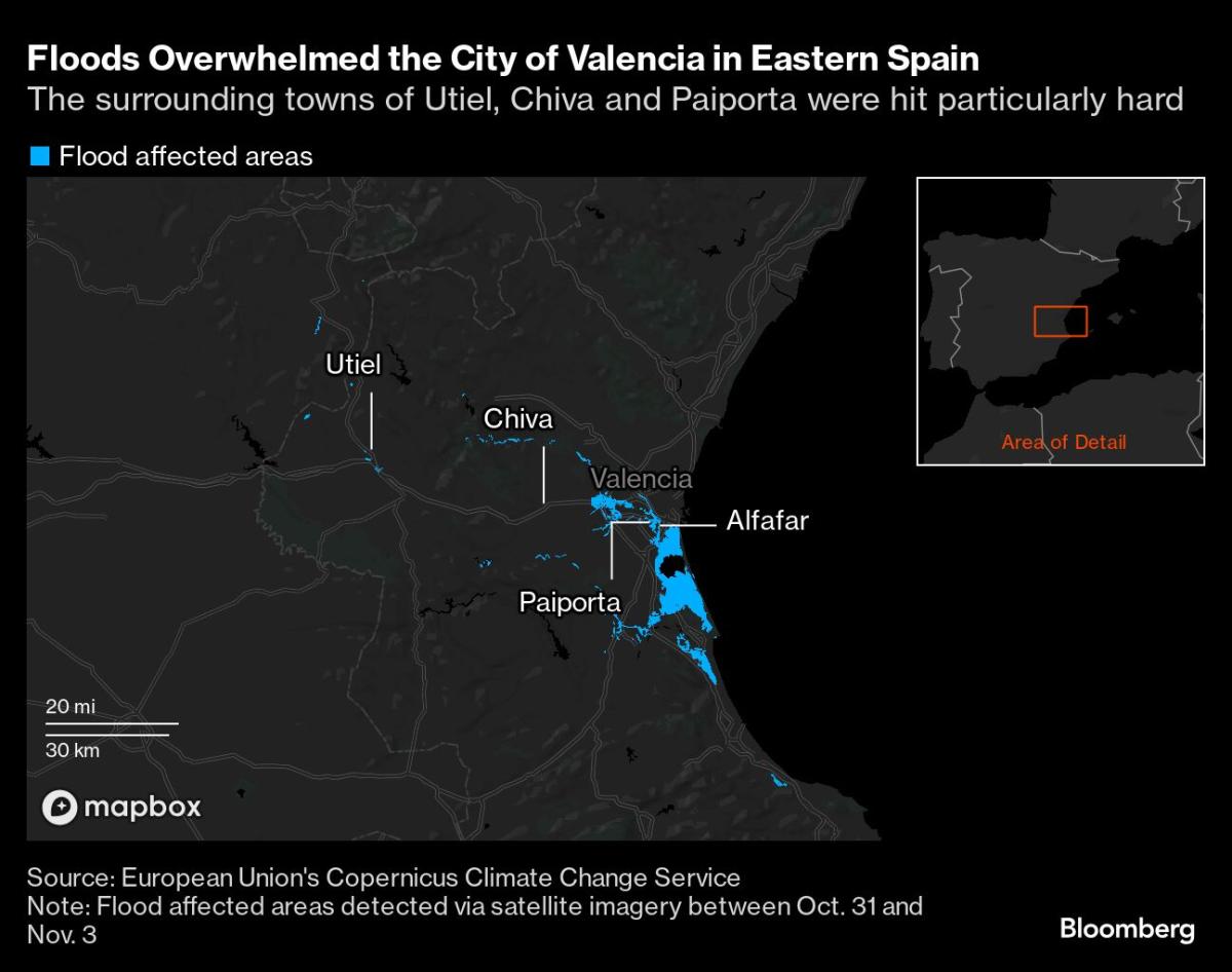 Valencia Asks for €31 Billion Rescue Package After Deadly Floods