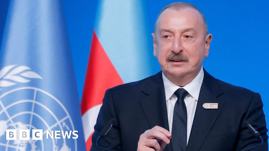 Oil and gas 'gift of god', says host Azerbaijan president